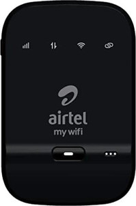 Airtel AMF311ww Data Card (Black) 2300mAh battery 150 Mbps Data Card ,Calls not Supported