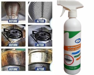 eyurva ZZ Kitchen Cleaner Oil & Grease Stain Remover Stove & Chimney Cleaner Spray Degreasing Spray
