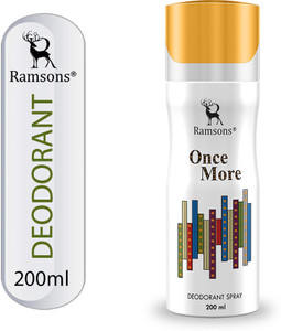 RAMSONS Once More Deodorant Spray  -  For Men & Women
