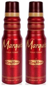 Remy Marquis POUR FEMME DEODORANT SPRAY 175 ML PACK OF 2 Deodorant Spray  -  For Men & Women