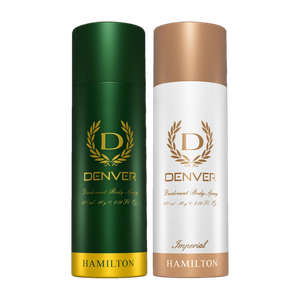 DENVER Hamilton & Imperial Combo Deodorant Spray  -  For Men