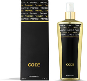 FANATIC CODE Body Mist for Men with Long-Lasting Woody Aromatic Spray Body Mist  -  For Men