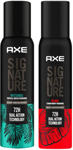 एक्स Signature Mysterious and Intense Deodorant No Gas Body Perfume  -  पुरुषों के लिए