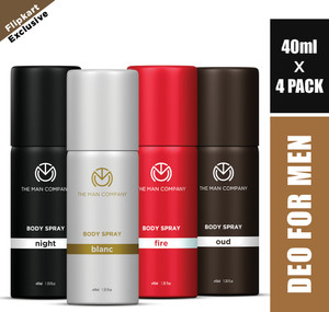 THE MAN COMPANY Travel Deo Kit - 4 Mini Body Sprays - Image 6