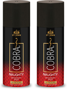 ST-JOHN Cobra Deo Naughty Long-Lasting Fragrance Deodorant Spray Deodorant Spray  -  For Men & Women