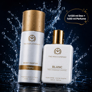 THE MAN COMPANY Blanc EDT 50ml & Body 120ml Combo - Image 6