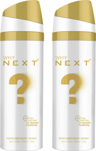 NEXT Why? New Edition Combo Deodorant Perfume Body Spray  -  For Men & Women