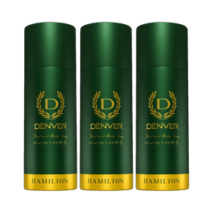 Denver Hamilton Body Spray for Men Pack of 3 - Image 6