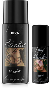 RIYA Bindas Deodorant For Men 150 ML With 40 ML Bindas Deodorant Deodorant Spray  -  For Men