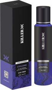 किलर Cyclone No Gas Deodorant  -  पुरुषों के लिए