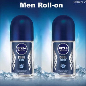 निवेआ Cool Kick Deodorant Roll-on |25ml Each|  -  पुरुषों के लिए