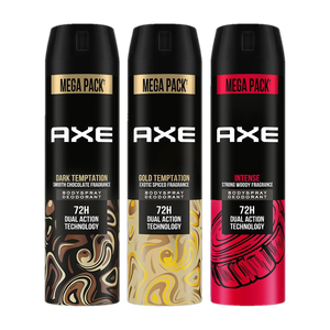 Axe Deo Pack Of 3 @241. – Flipkart
