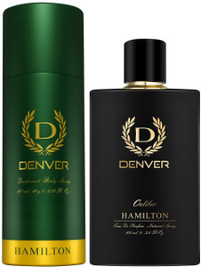 DENVER Hamilton Deo 180ml & Caliber Perfume 100ml Body Spray - Image 6