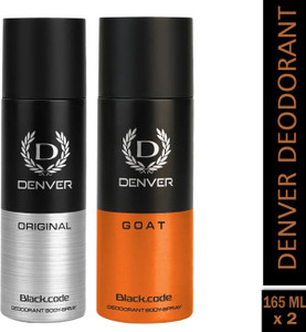 DENVER Black Code Goat Deodorant Spray - Image 6