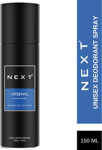 NEXT New Edition Arsenal Perfume Deodorant Spray  -  For Men & Women