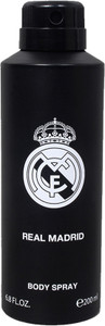 Real Madrid Black Body Spray For Men - Image 3