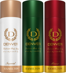 DENVER Hamilton Imperial & Honour Deodorant Spray 150ml - Image 6