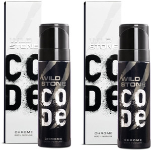 Wild Stone CODE Chrome-Combo Body Spray  -  For Men