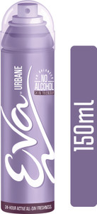 EVA Deodorants for Women Urbane, pH Balanced, No Alcohol, Skin Friendly ...