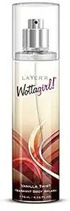 LAYER'R Wottagirl Vanilla Twist Body Spray 150ml - Image 5