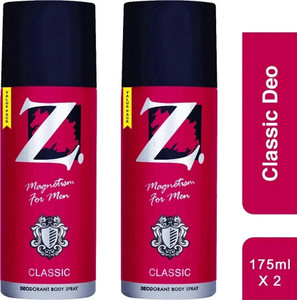 Z - Magnetism for Men 175ml Deo Deodorant Spray  -  For Men