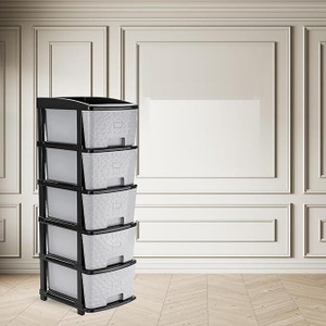 Flipkart SmartBuy Plastic Free Standing Cabinet