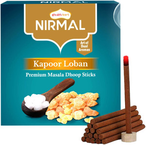 Shubhkart Nirmal Kapoor Loban Wet Dhoop - 20 Sticks Dhoop