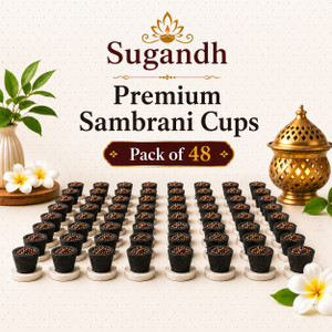ANVIN Mini Loban Sambrani Cups Puja & Havan Kapoor Guggul Dhoop