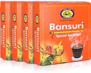 Cycle Bansuri Havan Cup Sambrani (48 Nos) | Natural Fragrance Guggul Dhoop