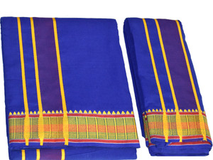 TUNI MANI 9x5 Panchakacham Dhoti Set Men Dhoti