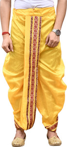 GOURI COLLECTIONS Ready To Wear Pant System PREMIUM QUALITY Marwadi Embellished, Solid Men Dhoti