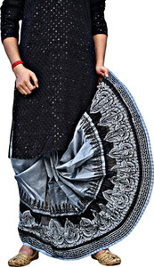 GOURI COLLECTIONS (10RE) Ready To Wear Pant System PRINTED MAYUR PUCHHA Embellished Men Dhoti