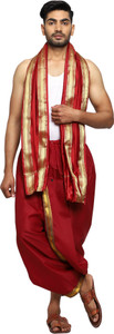 RAMESHWARAM FABRICS Wedding_Dhoti_01 Woven Men Dhoti