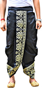 GOURI COLLECTIONS Ready To Wear Pant System Marwadi Printed Embellished Men Dhoti