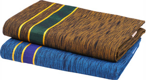 GREEN TEE Striped Men Dhoti