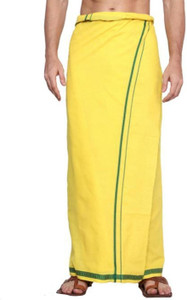 SRI BALAJI TEX Solid Men Dhoti