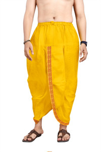 UNIQUE MOMENTS Solid Men Dhoti