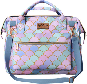 Tip 'n' Top Premium Diaper Hand Bag with Insulated Bottle Pockets with 3 in 1 Carrying Style Baby Diaper Bag