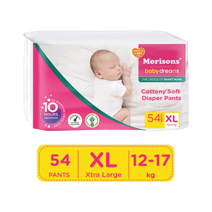 Morisons Baby Dreams Cottony Soft Pant Diapers - XL 54 Pieces - Image 6