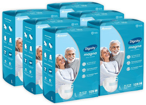 DIGNITY Magna Tape Style Adult Diapers - L (60 Pieces) - Image 6