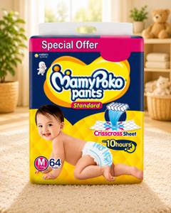 MamyPoko 10 Hours Dryness Care Pant Diapers - M (64 Pieces) - Image 6