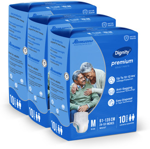 DIGNITY Premium Pant Style Adult Diapers - M (30 Pieces) - Image 6