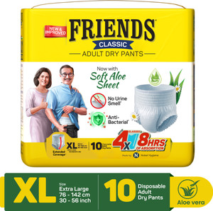 FRIENDS Classic Diaper Pull Ups Pants Adult Diapers - XL