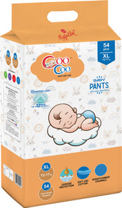 Coo Coo Baby Pullup Diaper Pants - XL