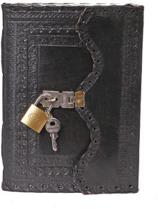 Anshika International lock diary A5 Journal unruling 100 Pages