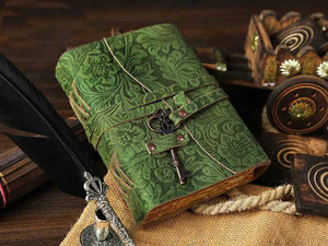 Navya Vintage Leather Diary 7*5 A5 100 Pages - Image 6