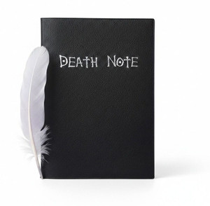 RUVIDO CASO Death Note A5 Notebook with Feather Pen & Bookmark - Image 6