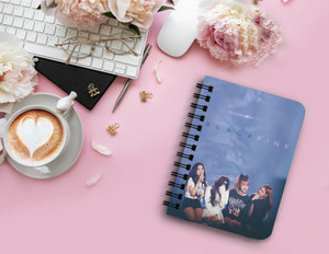 DI-KRAFT Office & Home use notebook spiral diary (6*8 Inch) A5 Diary Unruled 160 Pages