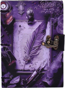 NIZAM HANDICRAFT Creative Hand Crafted A5 Notebook UNRULED 200 Pages