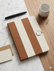 Swagsmiths DuoTone Luxe Diary A5 Brown - Image 5